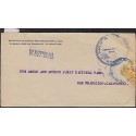 O) 1926 NICARAGUA, COVER - BLUEFIELDS, STAMP 10 CENTAVOS DE CORDOBA- ORANGE, BIS