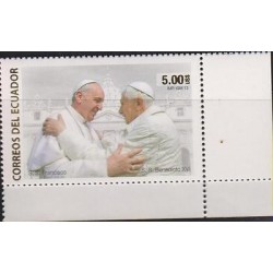 V. eb. p O) 2013 ECUADOR, POPE FRANCISCO - POPE BENEDICTO XVI, BASILICA OF SAINT PETER, A