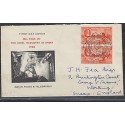 O) 1958 INDIA, STEEL INDUSTRY, FDC USED TO ENGLAND, XF