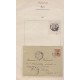 O) 1907 INDOCHINE -FRANCAISE, ASIA, GIRL ANNAMITE - ANNAMITA, OBLITERE, COVER TO