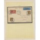 o)1929 SWITZERLAND FFC BERN TO ZURICH NICE COVER WITH BLUE LABEL AIRMAIL 