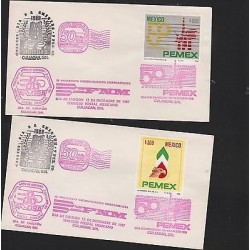 O) 1988 MEXICO, OIL, PLATFORM PEMEX, FEDERAL ELECTRICITY COMMISSION, FERROCARRIL