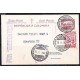 O) 1929 COLOMBIA, SCADTA 15 CENTAVOS RED, 2 CENTAVOS RED, FOR HIDROAVION, FROM M