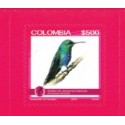 RO)2015 COLOMBIA, BIRD-ENDEMIC BIODIVERSITY ENDANGERED, COLIBRI DE ZAMAR