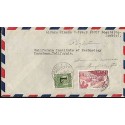 E)1950 COLOMBIA, RURAL HOUSING, AIR MAIL, CIRCULATED COVER FROM BOGOTA