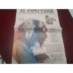 O) 2014 COLOMBIA, ARTICLE, NEWSPAPER, GABRIEL GARCIA MARQUEZ, TRIBUTE TO WRITER,