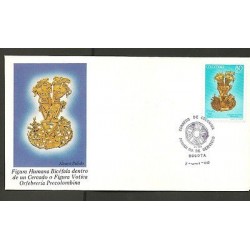 O) 1988 COLOMBIA, COLOMBIAN GOLDSMITH, FDC XF.