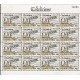 E)2011 COLOMBIA, THE CATHOLICISM, NEWSPAPER, CITY,CHURCH, BLOCK OF 16, MNH