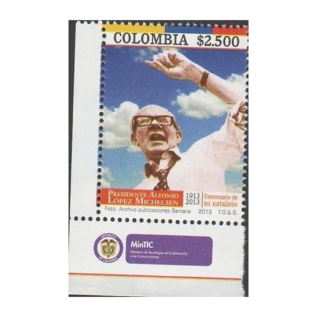 o) 2014 COLOMBIA, PRESIDENT 1974 TO 1978 ALFONSO LOPEZ MICHELSEN, LAWYER, COLUM
