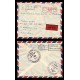 E)1969 COLOMBIA, CLASSIC CIRCULATED COVER FROM BOGOTA TO NEW YORK CITY, XF 