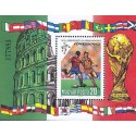 G)1990 HUNGARY, ITALY 90-FIFA WORLD CUP-FOOTBALL PLAYERS-ROMAN COLISEUM, S/S, MN