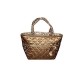 Beautiful bronze color bag. Size: 13.38 x 7.87 (34 x 20 cm)