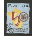 E)1998 PERU, ORGANIZATION OF AMERICAN STATES, (OAS), 50TH ANNIV, 1174, A521, MNH