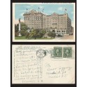 B)1923 USA, ONE CENT GREEN WASHINGTON, BLOCK OF 2, ST ANTHONY HOTEL AND ANNEX, S