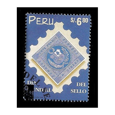 E)1998 PERU, STAMP DAY, 1198 A537, MNH