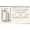 B)1967 MEXICO, BUILDING, GLOBAL PLAN MEETING OF TELECOMMUNICATIONS, PLAN MEXICO 