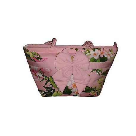 Tropical pink handbag