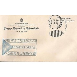 B)1950 CARIBBEAN, FIRST CENTENARY, FLAG, COUNCIL OF TUBERCULOSIS, NATIONAL