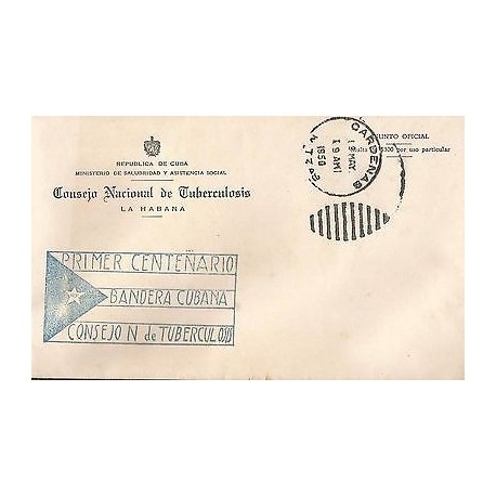 B)1950 CARIBBEAN, FIRST CENTENARY, FLAG, COUNCIL OF TUBERCULOSIS, NATIONAL