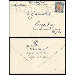 G)1914 MEXICO, INDEPENDENCE ISSUE-IGNACIO ALLENDE, CIRCULATED COVER FROM MEXICO 