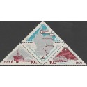 O) 1966 RUSSIA, PINGUIN, CAR, BOAT,MAP, EXPEDITION IN ANTARCTICA. TRIANGLE, MN
