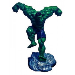 G) HULK, MARBLE POWDER WITH ACRYLIC, 23 INCHES TALL