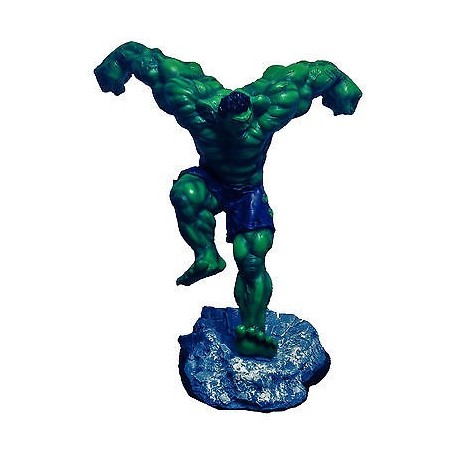 G) HULK, MARBLE POWDER WITH ACRYLIC, 23 INCHES TALL