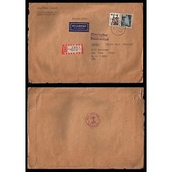 E)1977 GERMANY, ANTENNA, COMUNICATION, ANYTIME SECURITY,CIRCULATED COVER 