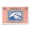 E) 1979 ANGUILLA, WORLD-ZEPPELIN, FIRST FLIGHT OF GRAF ZAPPELING 