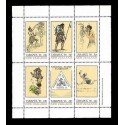 E)1986 NEW ZEALAND, TAPAREX, NATIONAL STAMP EXHIBITION, DRAWINGS, INDIGENE, SOUV