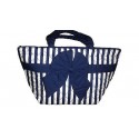 Beautiful handbag with bow detail. 12.99 x 7.87 in