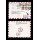 E)1965 FRANCE, LE TOUQUET, PAIR OF 2, COAT OF ARMS, CENTENARY OF THE INTERNATION