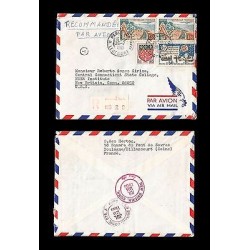 E)1965 FRANCE, LE TOUQUET, PAIR OF 2, COAT OF ARMS, CENTENARY OF THE INTERNATION
