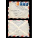 E)1952 NETHERLANDS, QUEEN JULIANA, 308 A76, 311 A76, AIR MAIL, CIRCULATED COVE