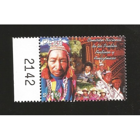 B)2002 PERU, PEOPLE, TOWN, CULTURE, NATL COMMISSION ON AANDEAN AND AMAZONIAN PEOPLES, SC 1351 A636, MNH
