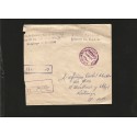 E)1994 CARIBBEAN, MIDDLE CIRCULATED CLASSIC COVER TO MATANZAS, INTERNAL USAGE, REGISTERED MAIL, G 