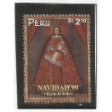 B)199 PERU, CATHOLIC, VIRGIN, RELIGION, VIRGIN OF BELEN, CHRISTMAS, SC 1248 A567, S/S MNH