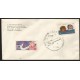 B)1966 CARIBE, SPACE, MEN, ASTRONAUT, 5 ANNIVERSARY OF THE FIRST CIRCUNVALACION TO EARTH BY MAN, GAGARIN, FDC