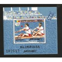 E)1992 ROMANIA, OLYMPIC GAMES BARCELONA'92, ROWING, SC 3757 A1067 SOUVENIR SHEET, MNH