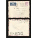 B)1965 LONDON, QUEEN ELIZABETH, CIRCULATED COVER FROM LONDON TO ITALY, AIRMAIL, XF