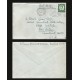 B)1965 LONDON, QUEEN, ROYAL, ROYALTY, QUEEN ELIZABETH, CIRCULATED COVER FROM CHISWICK TO NEW BRITAIN-USA, AIRMAIL, XF