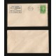 B)1949 CARIBE, TELEGRAPH, TECNOLOGY, WITHDRAWAL OF COMMUNICATIONS, ISMAEL CESPEDES, 1C, YELLOW GREEN, SC 438 A155, FDC