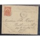 O) 1898 HAITI, COAT OF ARMS, 10 CENTIMES RED, COVER TO NEW YORK-USA, XF