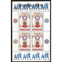 O) 1976 GIBRALTAR- 200TH ANNIVERSARY OF THE DECLARATION OF INDEPENDENCE- AMERICAN BICENTENNIAL, MNH