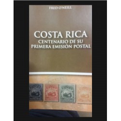 B)1961 COSTA RICA, CENTENARY OF HIS FIRST POST ISSUANCE, 190 PAGES, SPANISH VERSION, FULL COLOR, BOOK