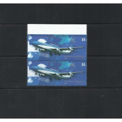 O) 2014 ARGENTINA, AIRBUS 340-300 - COMMERCIAL PLANE, MNH