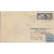 O) 1931 PUERTO RICO, US OCCUPATION, FIRST FLIGHT - SAVE TIME, LINDBERGH10 CENTS, AIRPLANE, COVER TO NEW ORLEANS, XF