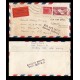 B)1957 USA, PLANE, SPECIAL DELIVERY, SPECIAL DELIVERY OF HAND, AIRMAIL, CIRCULATED COVER FROM USA TO MEXICO, XF