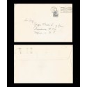 B)1972 MEXICO, ARCHITECTURE, COLONIAL, CATHEDRAL OF PUEBLA 1950, AIRMAIL, CIRCULATED COVER FROM MEXICO, XF
