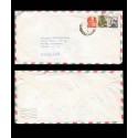 B)1961 ITALY, PAINTINGS, PORTRAIT, MIGUEL ANGEL, EZEQUIEL, MICHELANGELO, CIRCULATED COVER FROM ITALY FROM MEXICO, AIRMAIL, XF